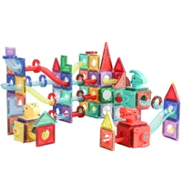 Kids Magnetic Tiles Blocks Dinosaur
