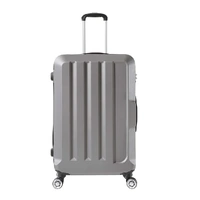  28" Travel Luggage Check Dark Grey 28 inch