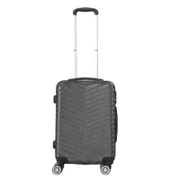  20" Carry On Travel Luggage Grey 20 inch