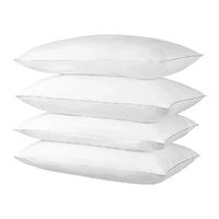  Pillows Bed 4 Pack Home Hotel