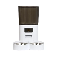  5L Automatic Pet Feeder 2 Bowl White