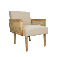  Rattan Lounge Armchair