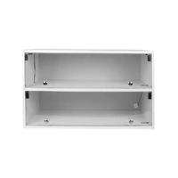  Shoes Storage Cabinet LED Sneaker White