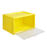  Sneaker Display Case Clear Shoe Yellow