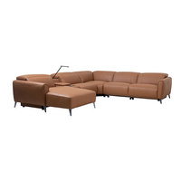 London Sofa Leather With Left Chaise