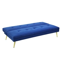 Levede Sofa Bed Convertible Velvet 3 Seater