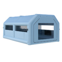 Inflatable Spray Booth 6X4M Car Paint Tent Filter System Blower