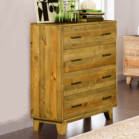 Woodstyle Tallboy Antique Light Brown