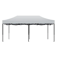  Gazebo Tent 3x6 Outdoor Marquee Black
