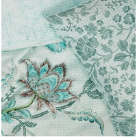 City Sits Oilily Cotton Sateen Green Quilt Cover Sets by Bedding House King