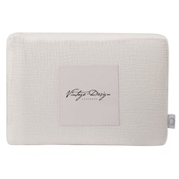 Hugo White Quilt Cover by Vintage Design Homeware King