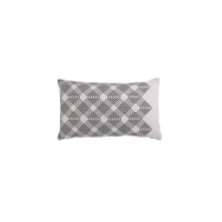 Valence Cotton Grey Cushion by Bedding House