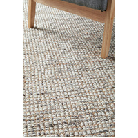 Arabella Grey Runner Rug by Rug Culture - 400X80CM