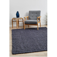 Atrium Barker Navy Rug by Rug Culture - 270X180CM