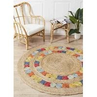 Atrium Fruit Multi By Rug Culture - 120X120CM - ROUND