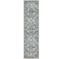 Babylon 207 Blue Runner by Rug Culture-300X80CM - RUNNER