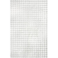 Bubble White Washable Rug by Rug Culture-140X70CM - RECTANGLE