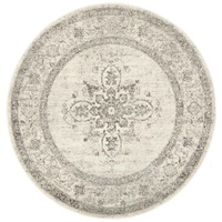 Century 977 Silver Round by Rug Culture - 200X200CM - ROUND