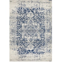 Evoke 253 White Navy by Rug Culture -330X240CM - RECTANGLE