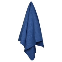 Navy Classic 100% Cotton Throw