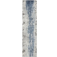Kendra 1733 Blue Runner By Rug Culture-300X80CM - RUNNER