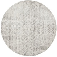 Mirage 351 Silver Round By Rug Culture-240X240CM - ROUND