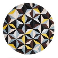 Matrix 900 Blue Round By Rug Culture - 120X120CM - ROUND