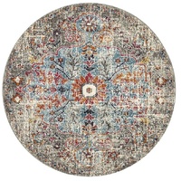 Museum 863 Multi Round by Rug Culture-200X200CM - ROUND