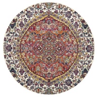 Museum 867 Multi Round by Rug Culture-240X240CM - ROUND