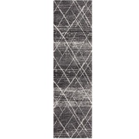 Oasis 452 Charcoal Runner by Rug Culture-500X80CM - RUNNER