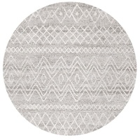 Oasis 453 Grey Round by Rug Culture-200X200CM - ROUND