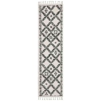 Saffron 33 White Runner by Rug Culture - 200X80CM - RUNNER