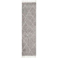 Saffron 44 Silver Runner by Rug Culture - 400X80CM - RUNNER