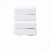 Brentwood 650 GSM Low Twist 4 Piece Bright Bath Towel by Renee Taylor