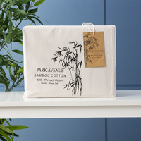 Bamboo Cotton 500 Thread Count Dove Sheet Sets by Park Avenue Mega King