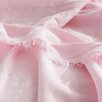 Cavallo Stone Washed 100% Linen Rose Throw by Renee Taylor