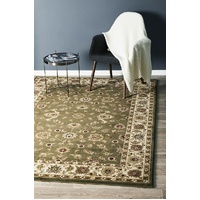 Sydney 1 Green Ivory by Rug Culture - 400X300CM - RECTANGLE