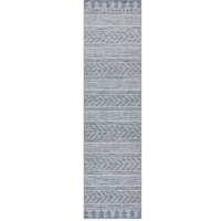 Terrace 5505 Blue Runner by Rug Culture-400X80CM - RUNNER