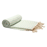 PORTSEA TURKISH COTTON TOWEL - SEAFOAM