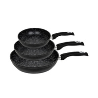 3-Piece Forged Frypan Set with Non-stick Coating