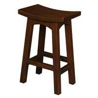 Tokyo Timber Kitchen Counter Stool (Mahogany)