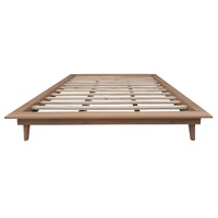 Gatsby Queen Size Platform Bed Base (Natural)