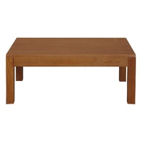 Amsterdam Solid Mahogany Timber Coffee Table (Light Pecan)