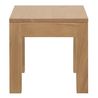 Amsterdam Solid Timber Lamp Table (Natural)