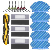 Filters Side Brushes Mop Cloths Accessories Kit For Ecovacs Deebot Ozmo 950 920