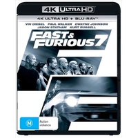 Fast and Furious 7 | Blu-ray + UHD UHD