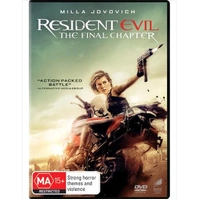 Resident Evil - The Final Chapter DVD
