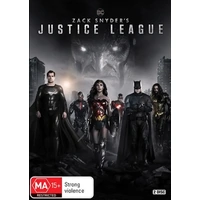 Zack Snyder's Justice League DVD