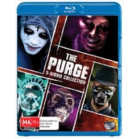 Purge / The Purge - Anarchy / The Purge - Election Year / The First Purge / The Forever Purge | 5 Mo Blu-ray
