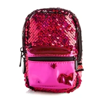 Fuchsia Sequins Backpack Mini